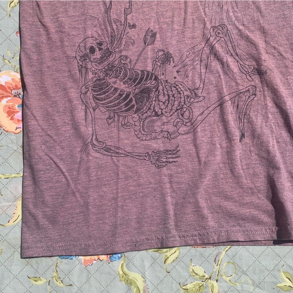 Crystal Antlers Gildan Soft Style Heather Red Band Tee Size Small ♫ rare 2010 ♫ - Picture 3 of 14